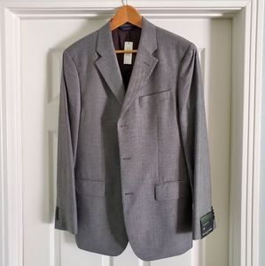 Banana Republic jacket. Grey. 40R. New with tags.